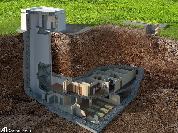 عمارتی که در برابر انفجار هسته‌ای تاب می آورد!