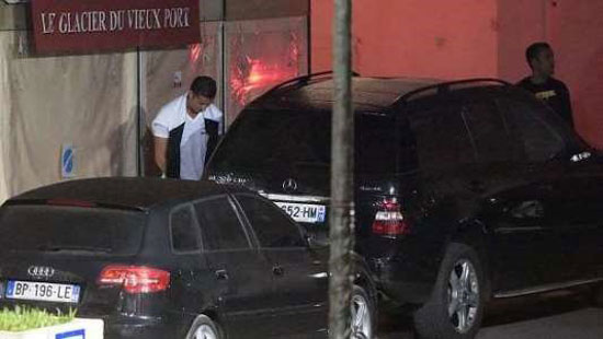 تصویری از رفتار جنجالی کریس رونالدو در پاریس