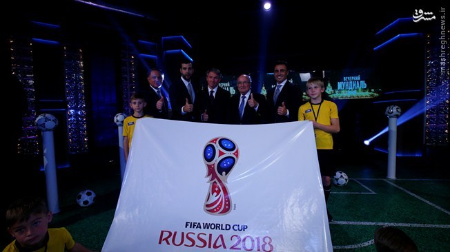 نشان‌ رسمی جام‌جهانی ‌2018 روسیه/ عکس