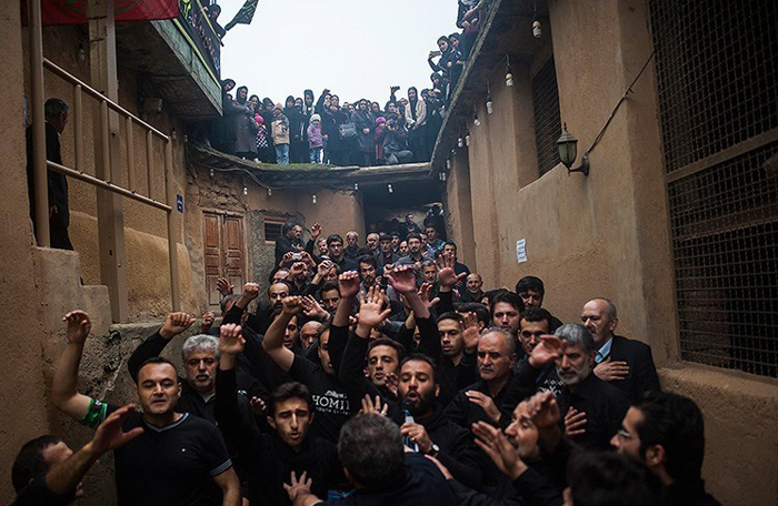 (تصاویر) علم بندان در ماسوله