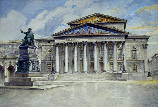 عکس؛ نقاشی‌های هیتلر در تهران