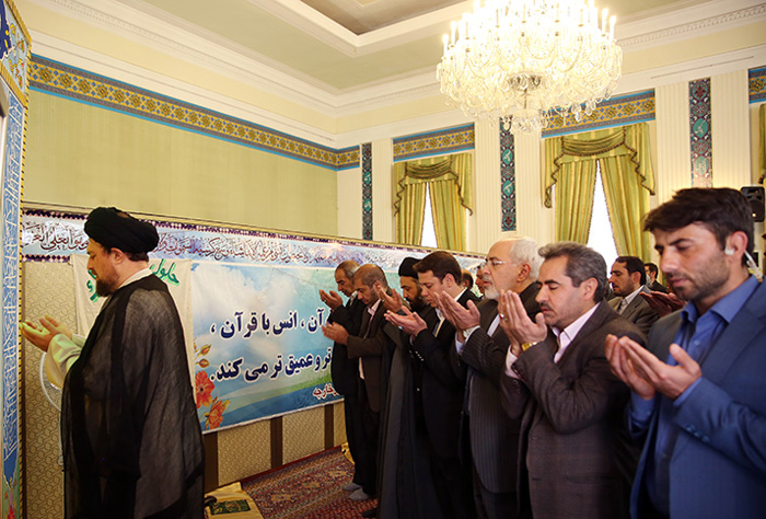(تصاویر) سید حسن خمینی میهمان ظریف