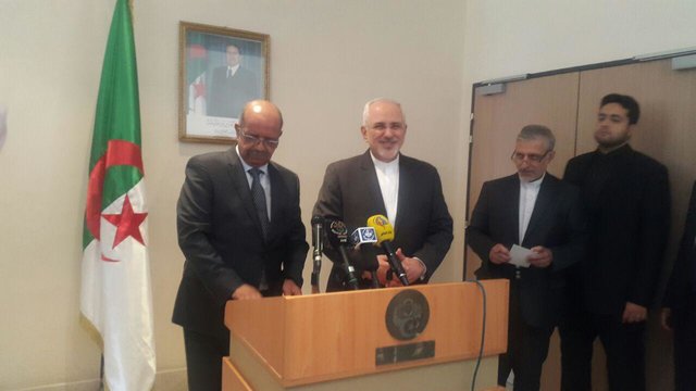 ظریف در الجزایر