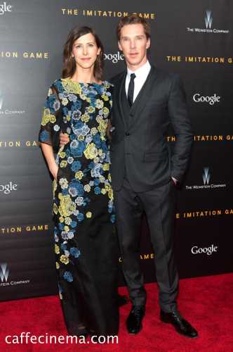 بندیکت کمبربچ به همراه نامزدش/عکس