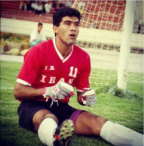 عکس خاطره انگیز احمدرضا عابدزاده در لباس تیم ملی