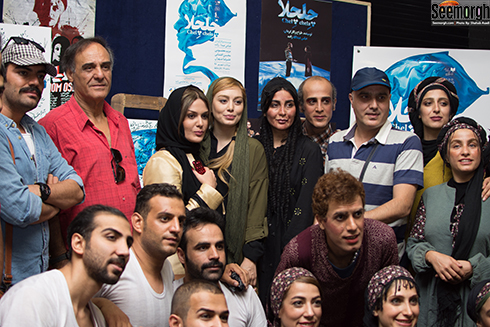 حضور سحر قریشی و رز رضوی برای تماشای نمایش چلچلا