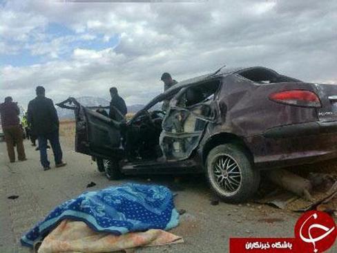 مرگ خبرنگار صدا و سیما در تصادف/ عکس