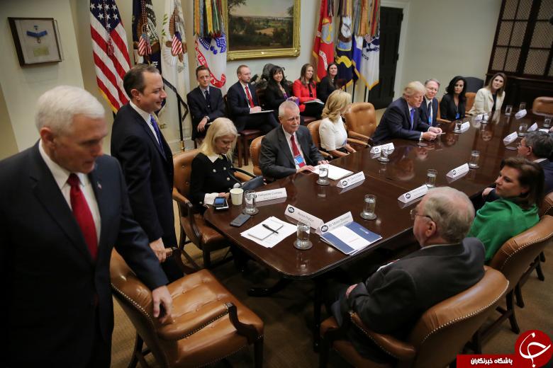 ترامپ کاخ سفید را زیر‌و رو کرد +تصاویر