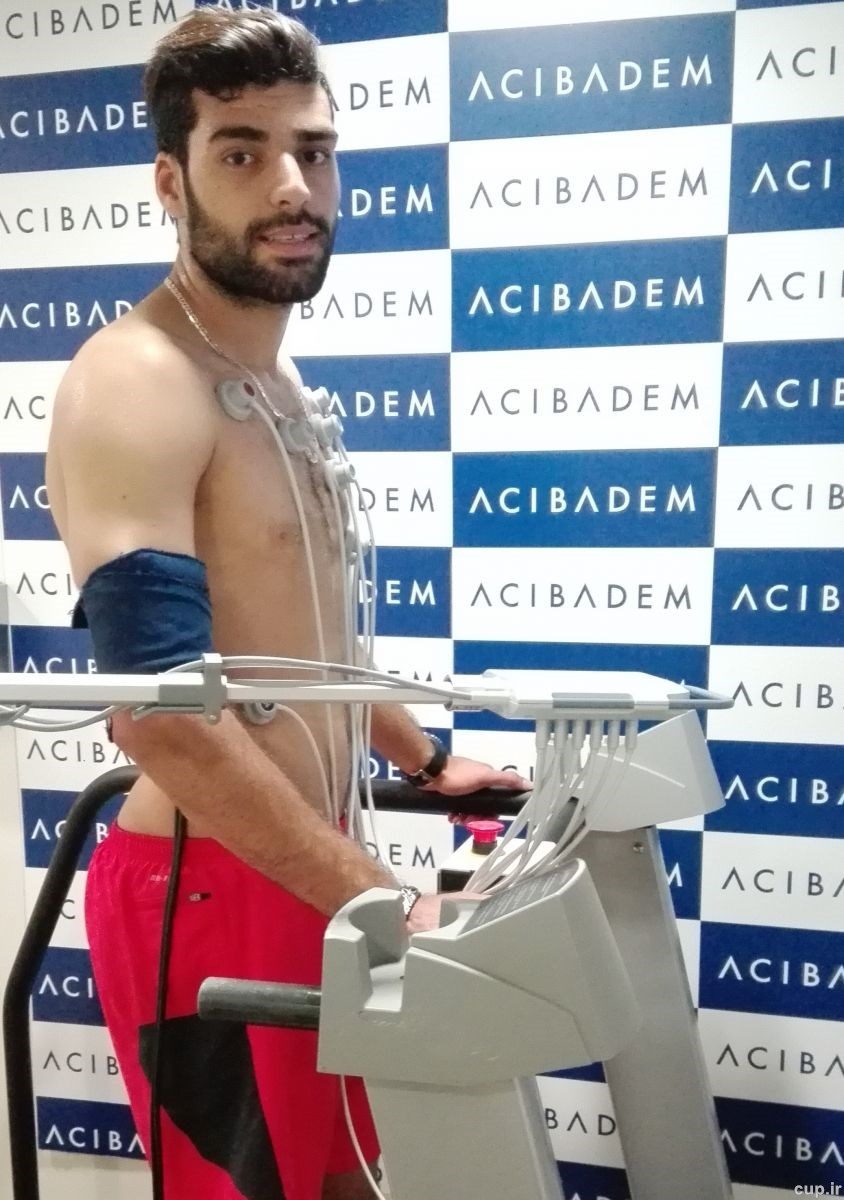 طارمی در تست پزشکی ریزه اسپور شرکت کرد+عکس