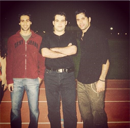 عکسی قدیمی از فرهاد مجیدی و نیکبخت