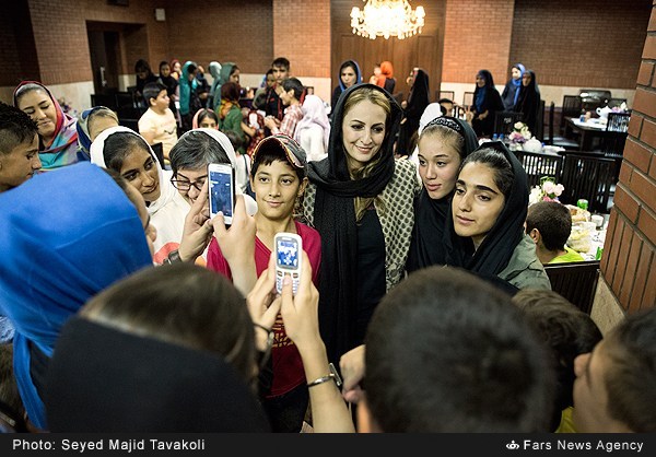 شقایق دهقان در ضیافت افطاری خیریه لیلا بلوکات/ عکس