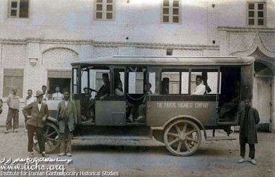 اولین اتوبوس با لاستیک توپر اولیه در خطوط بین شهری ایران 