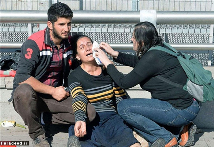 (تصاویر) شنبه خونین ترکیه