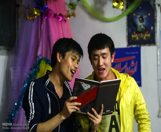 جشن سال نوی چینی در حوزه علمیه (عکس)
