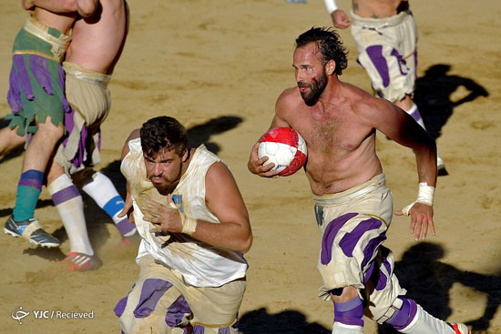 عکس: خشن‌ترین فوتبال جهان!