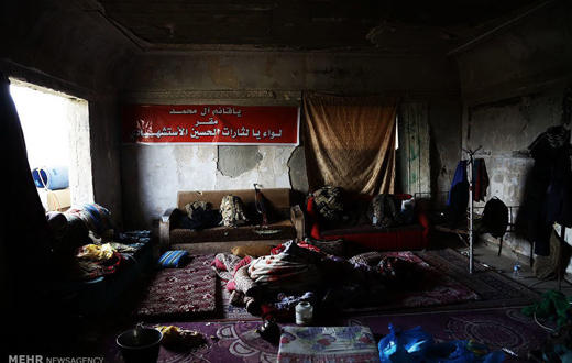 بقایای کاخ همسر صدام در شمال عراق+تصاویر