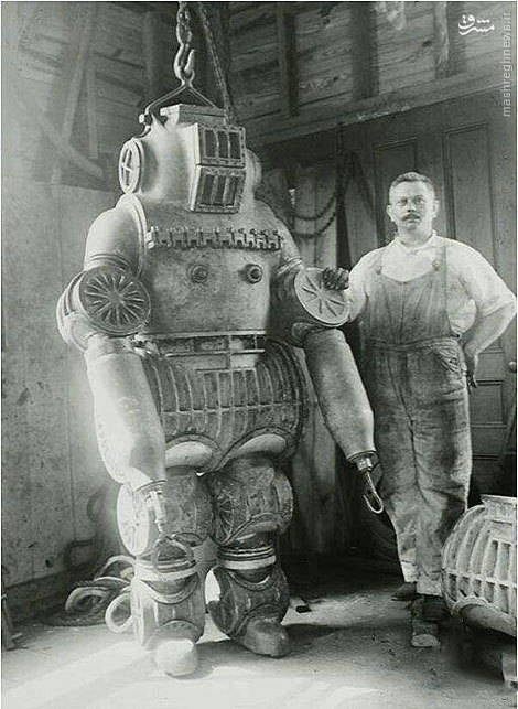 اولین لباس غواصی جهان/عکس