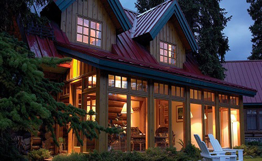 هتلی بی نظیر در میان کوهها+تصاویر