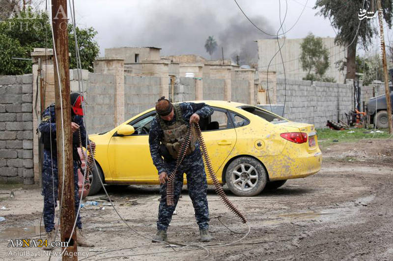 تصاویری جدید از عملیات آزادسازی موصل از دست داعش