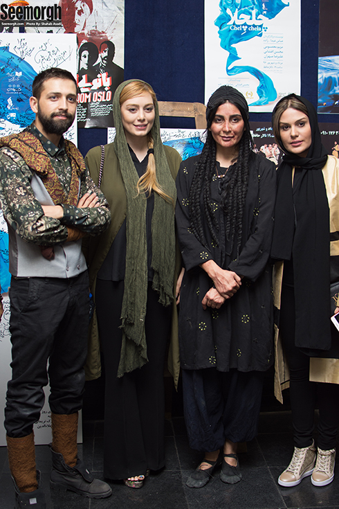 سحر قریشی, رز رضوی و محسن افشانی