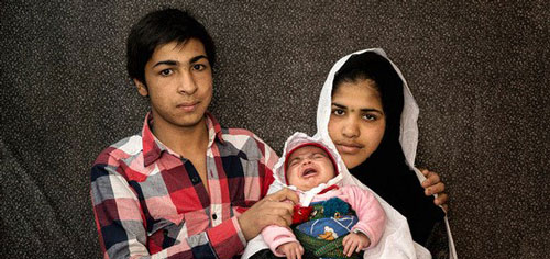 پای صحبت های پدر 13 ساله ایرانی