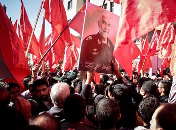 تشییع باشکوه سردار شهید حسین همدانی در تهران