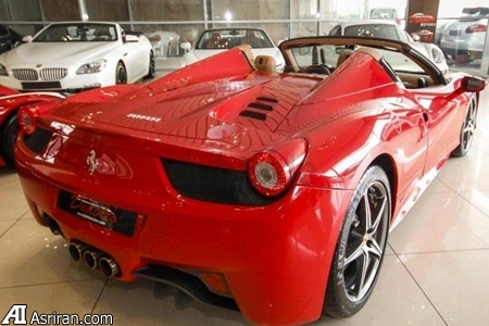 اولین فراری اسپایدر در ایران(عکس)