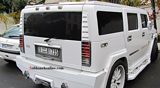 هامر تیونیگ شده در تهران/عکس