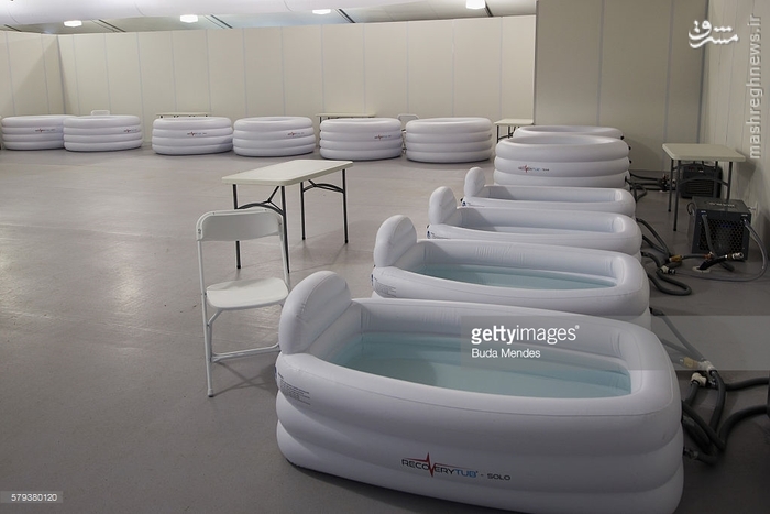 حوضچه‌های آبدرمانی دهکده المپیک ریو/ عکس