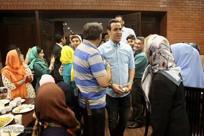 علی کریمی در جشن خیریه مهر لیلا