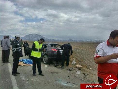مرگ خبرنگار صدا و سیما در تصادف/ عکس
