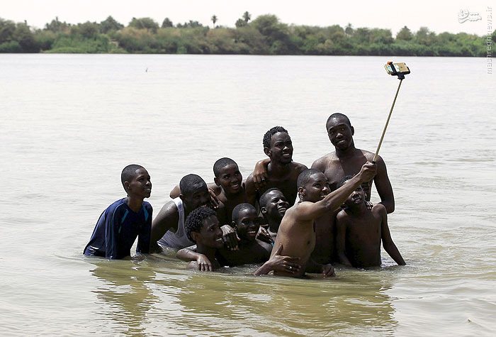 عکس سلفی به سبک آفریقایی