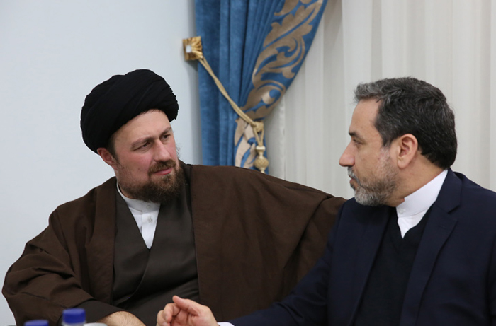 عراقچی و سید حسن در یک قاب/عکس