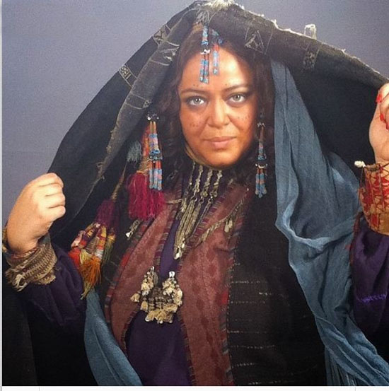 تصویری از گریم متفاوت بهاره رهنما در صفحه شخصی اش!