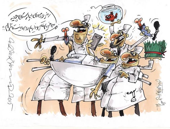 سلفی فوتبالیست مصدوم!/کاریکاتور