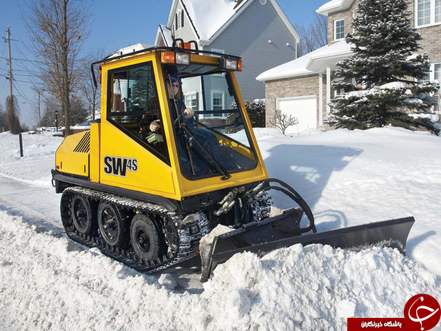 پیشرفته‌ترین خودروهای برف‌روب جهان+تصاویر