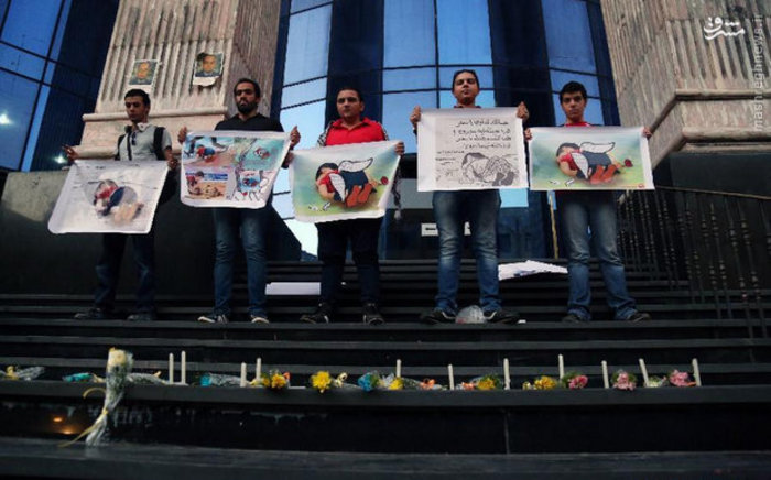 تظاهرات مردم مصر در حمایت از پناهندگان 