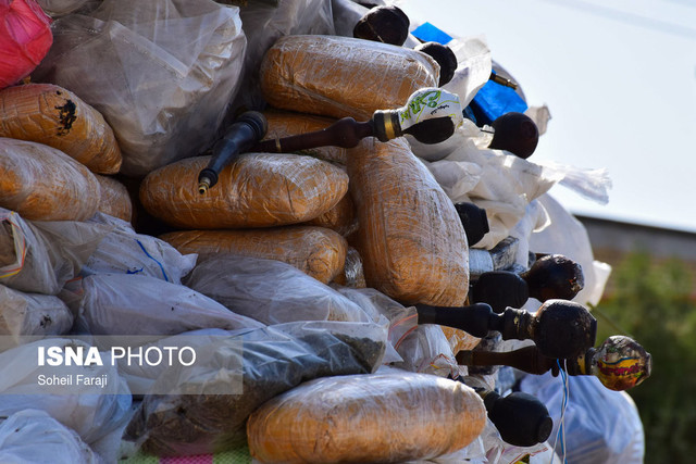 امحاء ۳‌ تن مواد مخدر در ارومیه