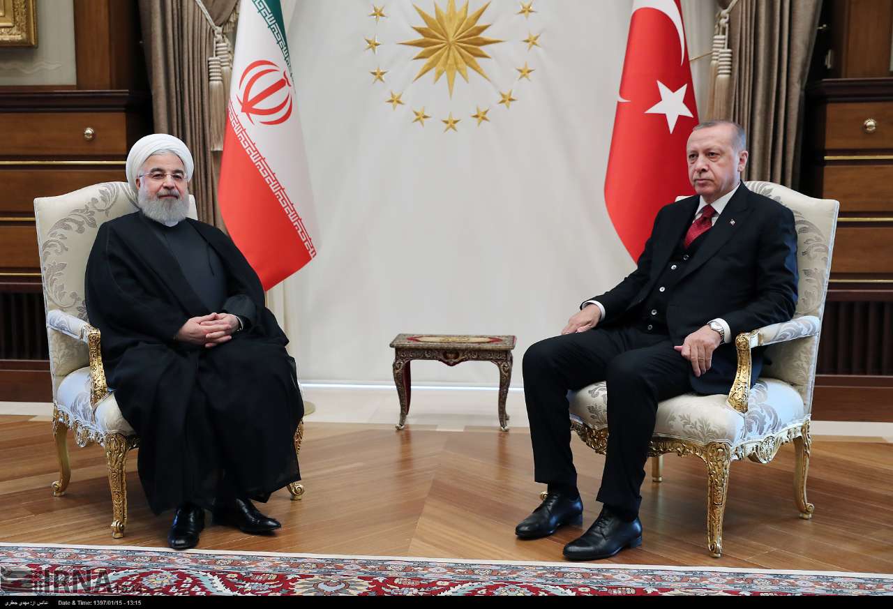 تصاویری از دیدار حسن روحانی و اردوغان در ترکیه