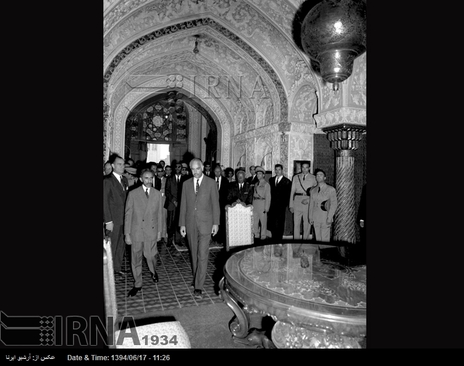 هایل سلاسی امپراتور اتیوپی روز 25 شهریور از اداره هنرهای زیبای کشور و موزه کاخ گلستان بازدید می کند .