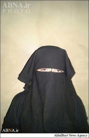 بازداشت یک زن انتحاری داعش + عکس