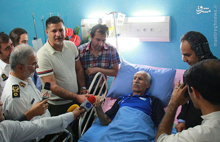 عیادت پرسپولیسی‌ ها از اسطوره آبی‌ ها /عکس