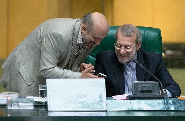 لایجانی و منادی‌سفیدان به چه می‌خندند؟/عکس