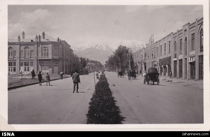 عکس / خیابان فردوسی، سال 1310