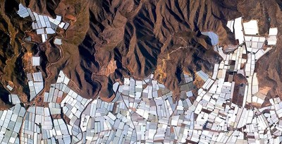 Plasticulture، گلخانه، آلمریا، اسپانیا 