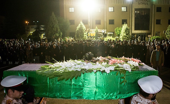 (تصاویر) ورود پیکر سردار همدانی به کشور