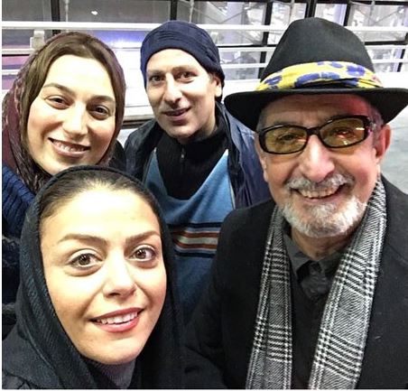 هنرمندان فلامک جنیدی را بدرقه کردند/عکس