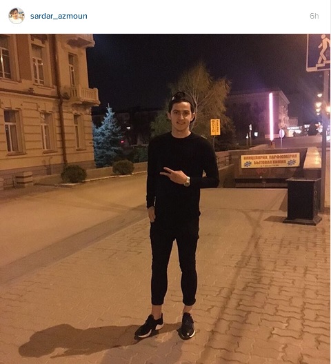 تیپ جدید سردار آزمون در روسیه/ عکس