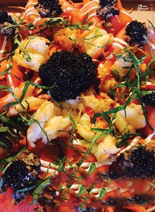 عکس/گرانترین پیتزای دنیا در رستوران یک ایرانی