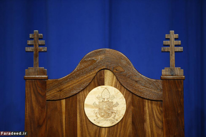 (تصاویر) پاپ فرانسیس در زندان